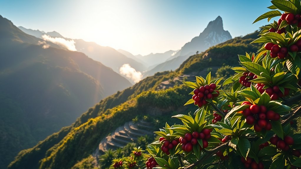 high altitude sustainable meticulous harvesting