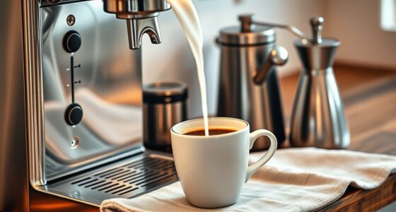 home latte making equipment