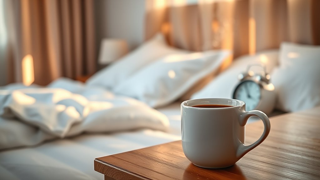 limit caffeine before bedtime