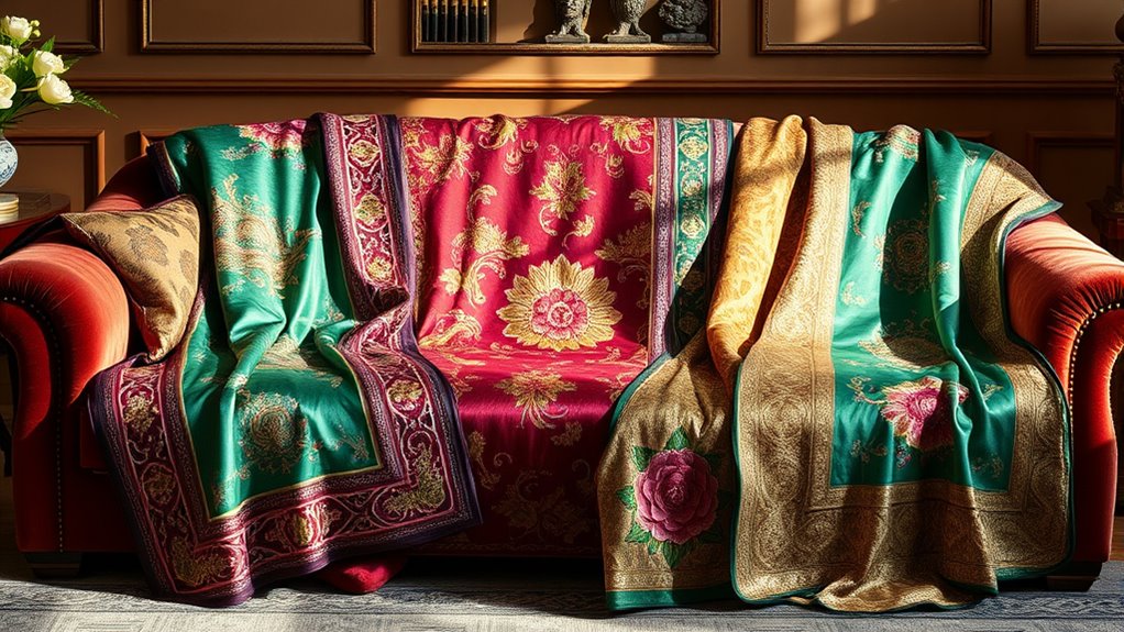 luxurious reversible silk rugs