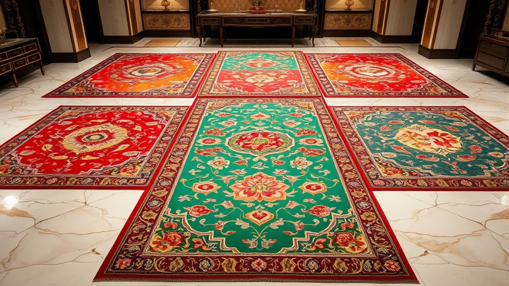luxury custom silk carpets