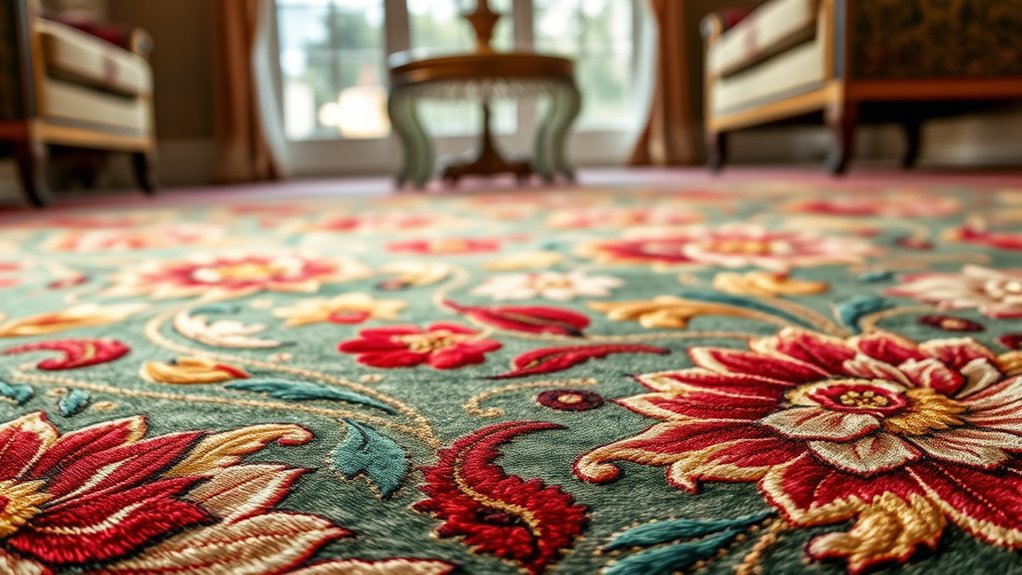 luxury handcrafted silk rugs