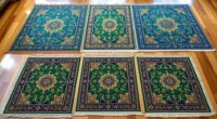 luxury silk rug selection