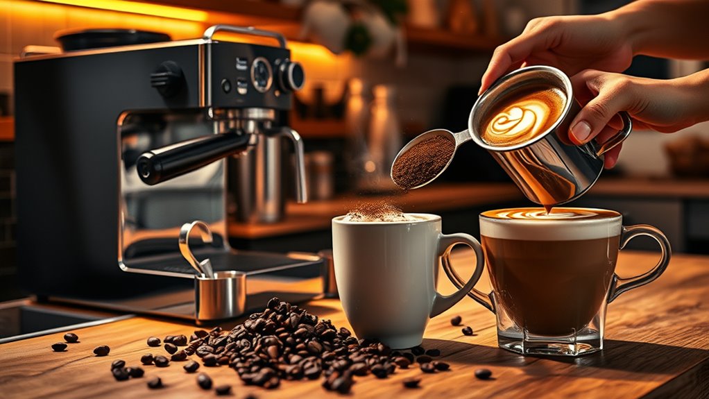 master coffee art techniques