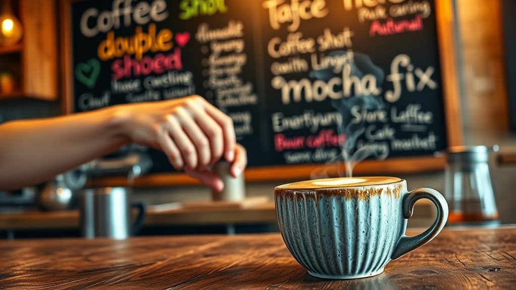 mastering coffee caf language
