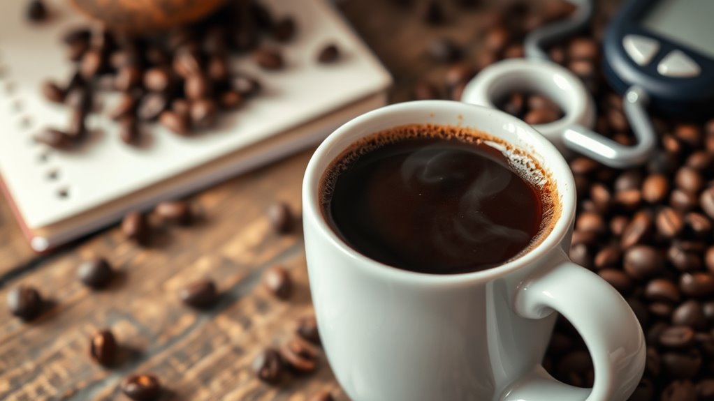 monitor caffeine s blood sugar
