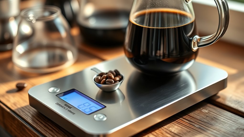precise coffee measurement control