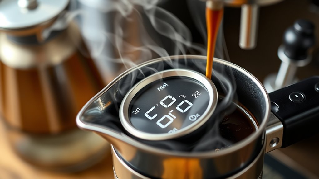 precise temperature for brewing