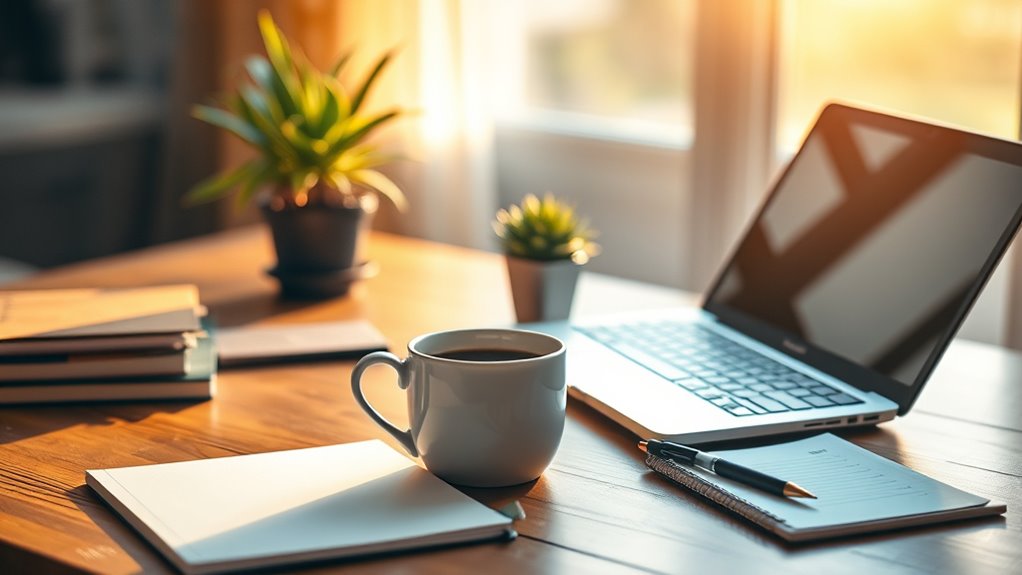 remote coffee productivity routines