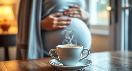 safe coffee intake pregnant
