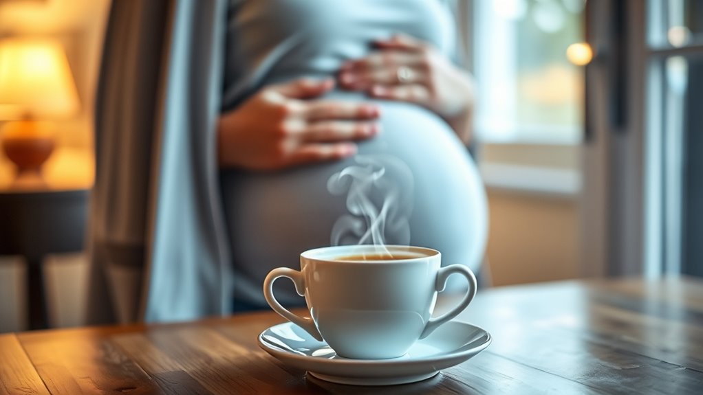 safe coffee intake pregnant