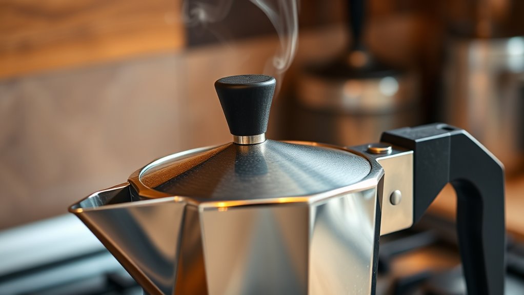 simple stovetop coffee brewing