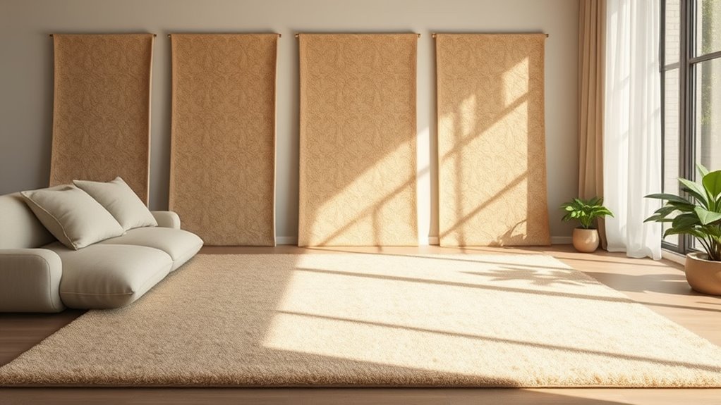 top hypoallergenic silk wool carpets
