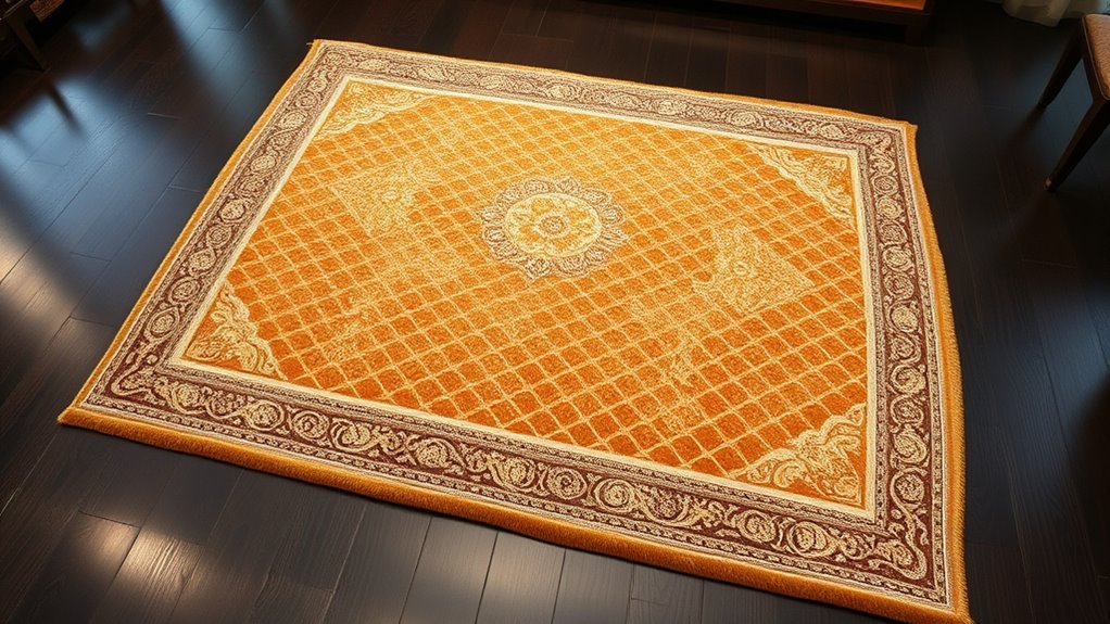 top metallic silk carpet collection