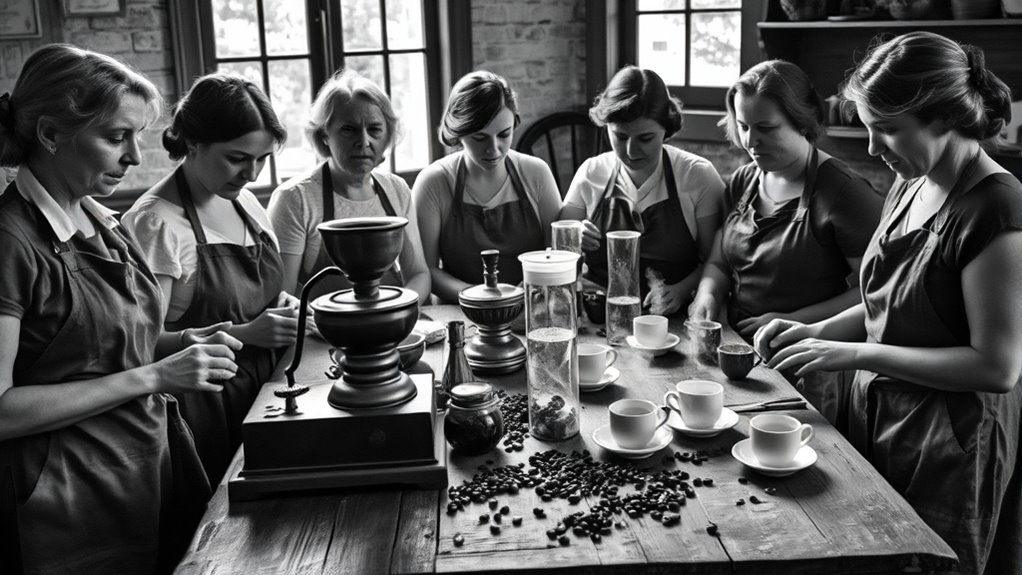 women pioneering coffee history
