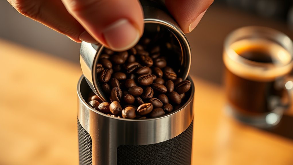 adjust grind for perfect extraction