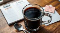 caffeine management schedule guidelines