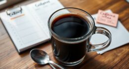 caffeine management schedule guidelines