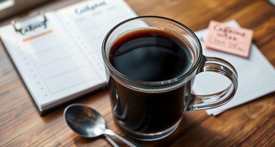 caffeine management schedule guidelines
