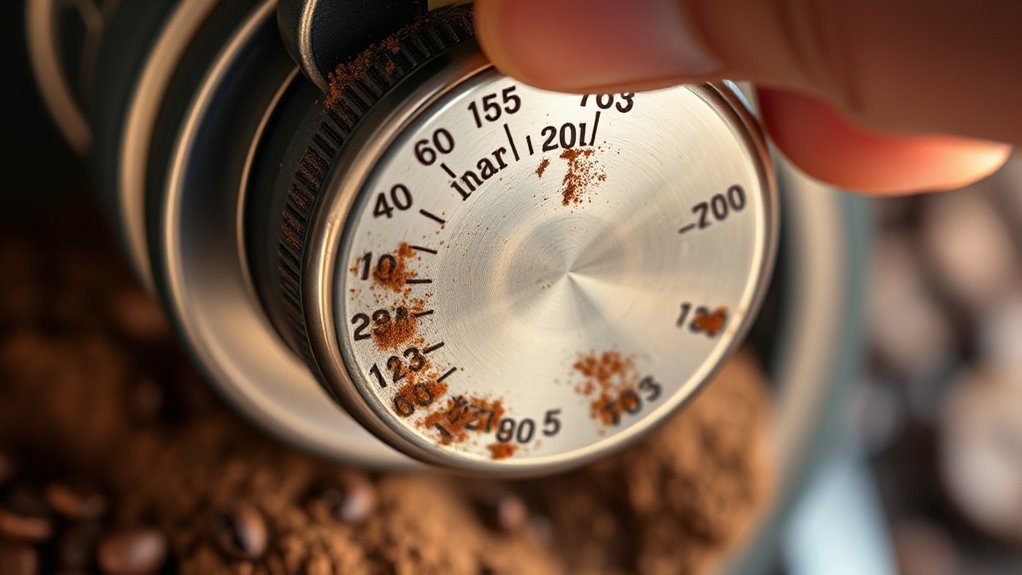calibrate grind size accurately
