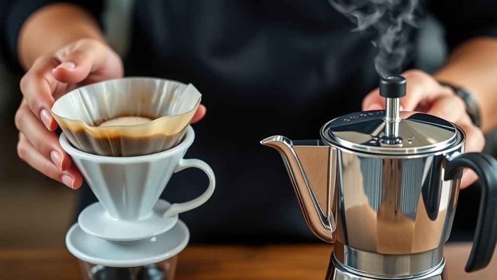 coffee flavor extraction process