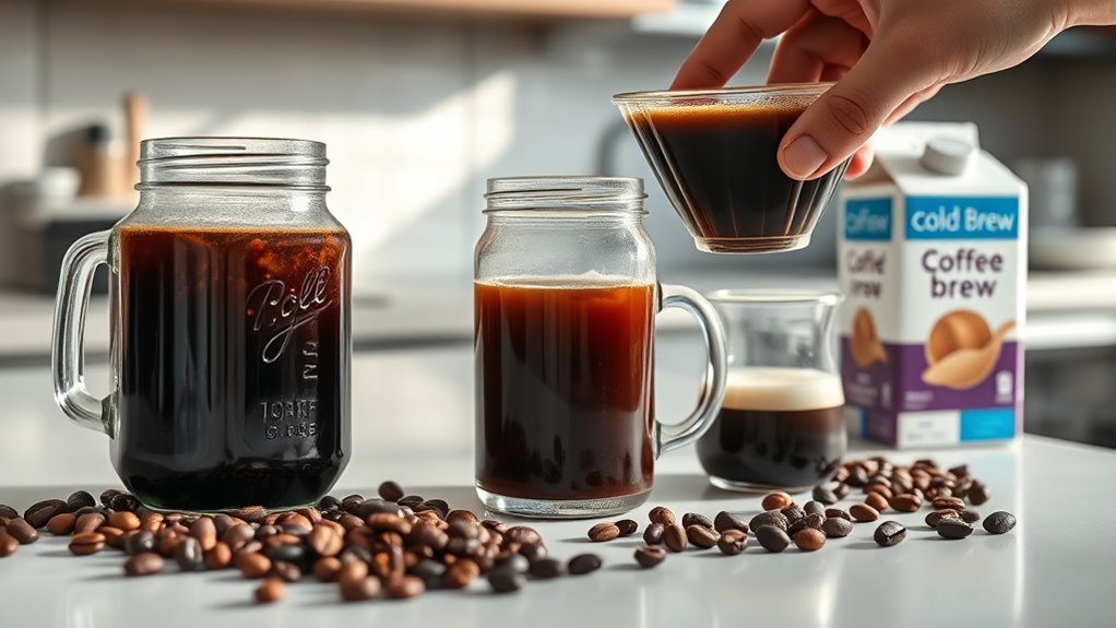 customize cold brew strength