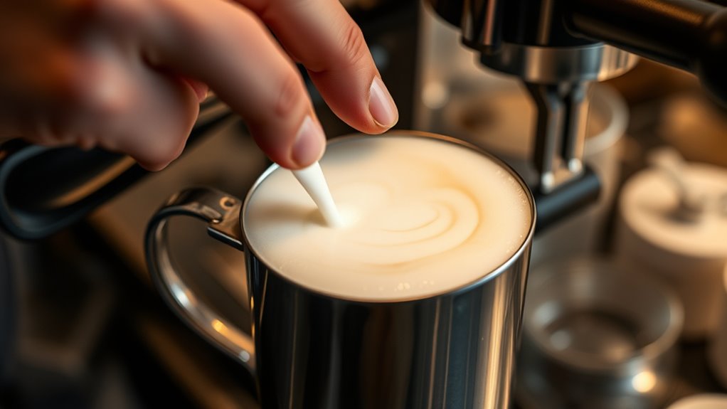 optimal milk temperature control