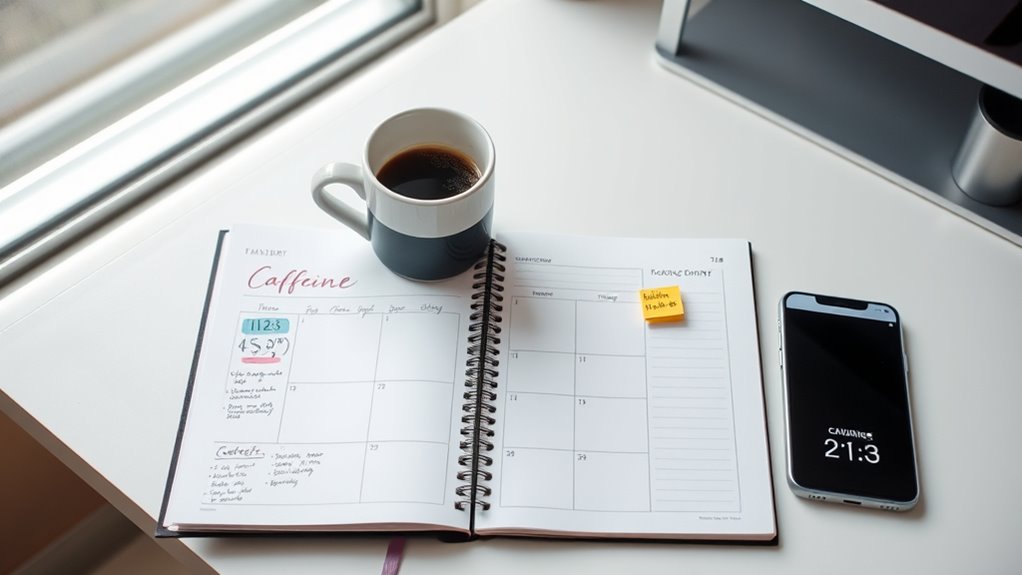 personalized caffeine consumption plan