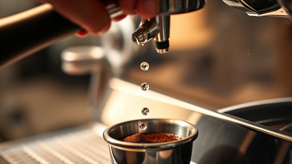 pre extraction improves espresso clarity