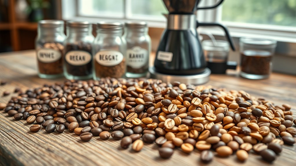 try different coffee beans