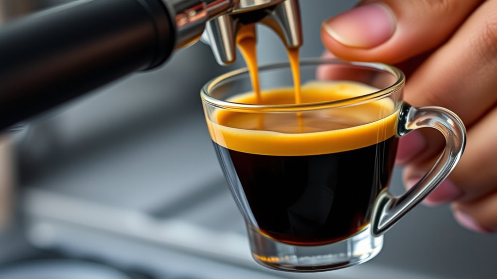 adjust grind and tamp
