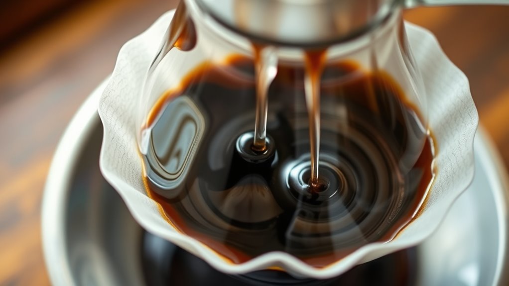 adjust grind pour steadily