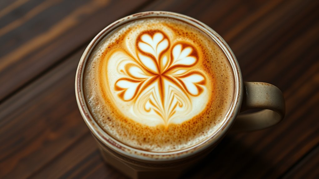 basics of a frothy coffee