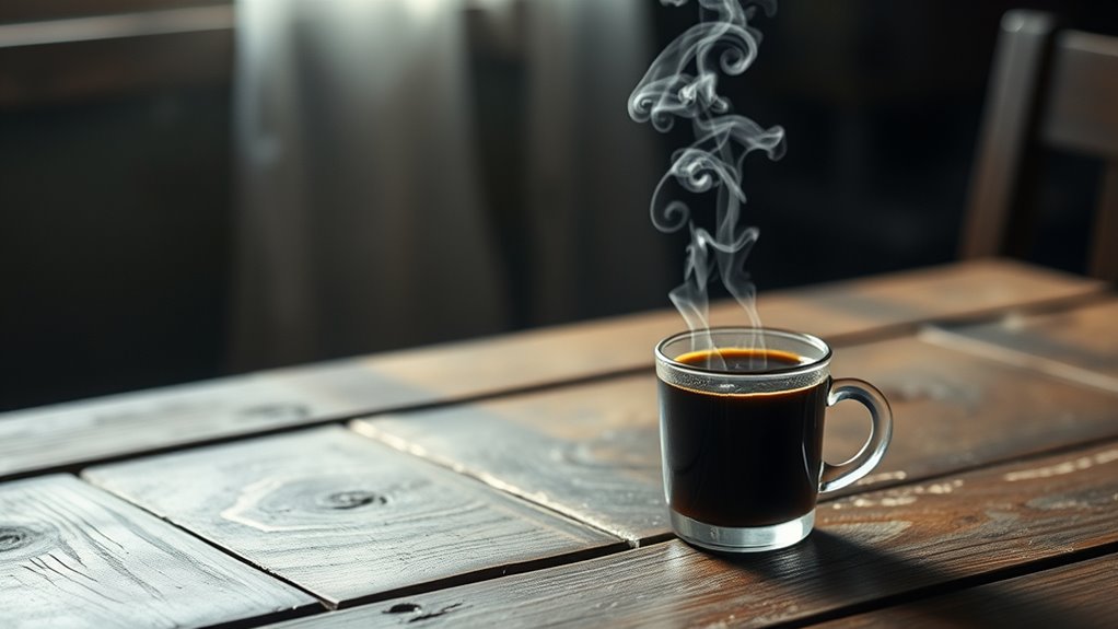 black coffee motif