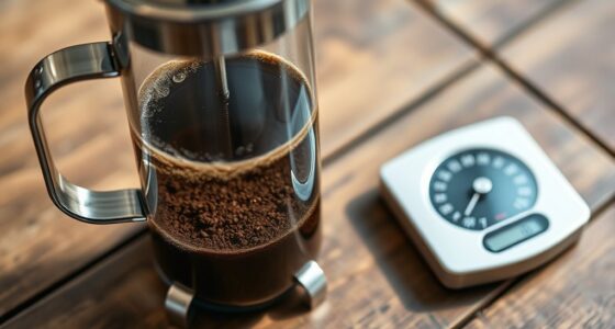 brewing ratios and timing