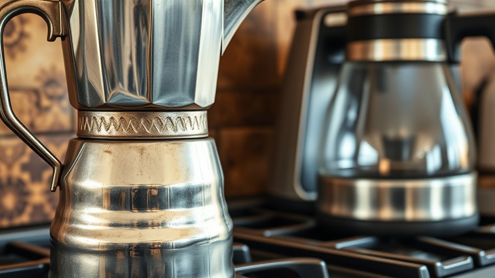 brewing rich nostalgic coffee