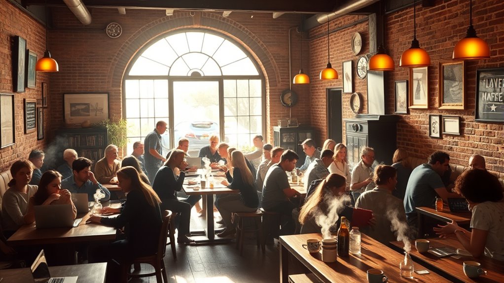 caf s as social spaces