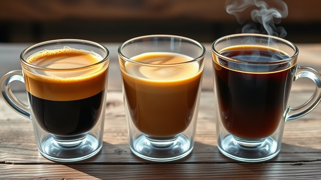 caffeine content by brewing