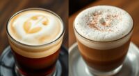 cappuccino texture comparison