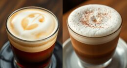 cappuccino texture comparison