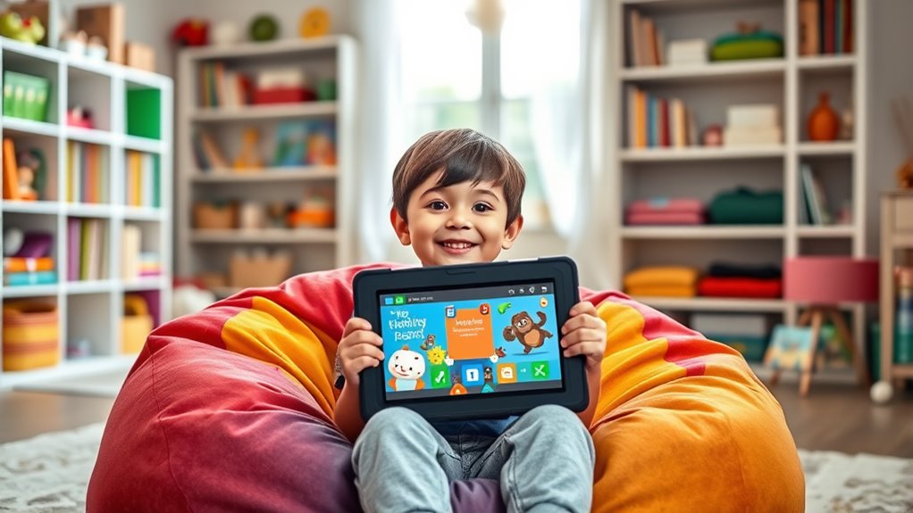 child friendly tablet features