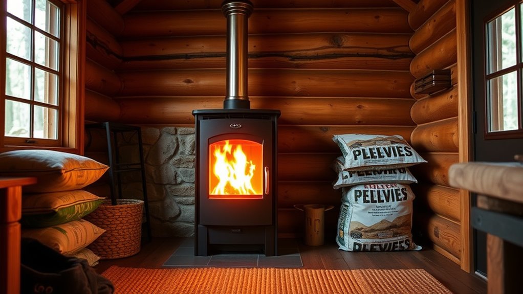 choosing efficient pellet stoves