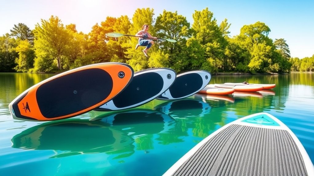 choosing suitable paddle board