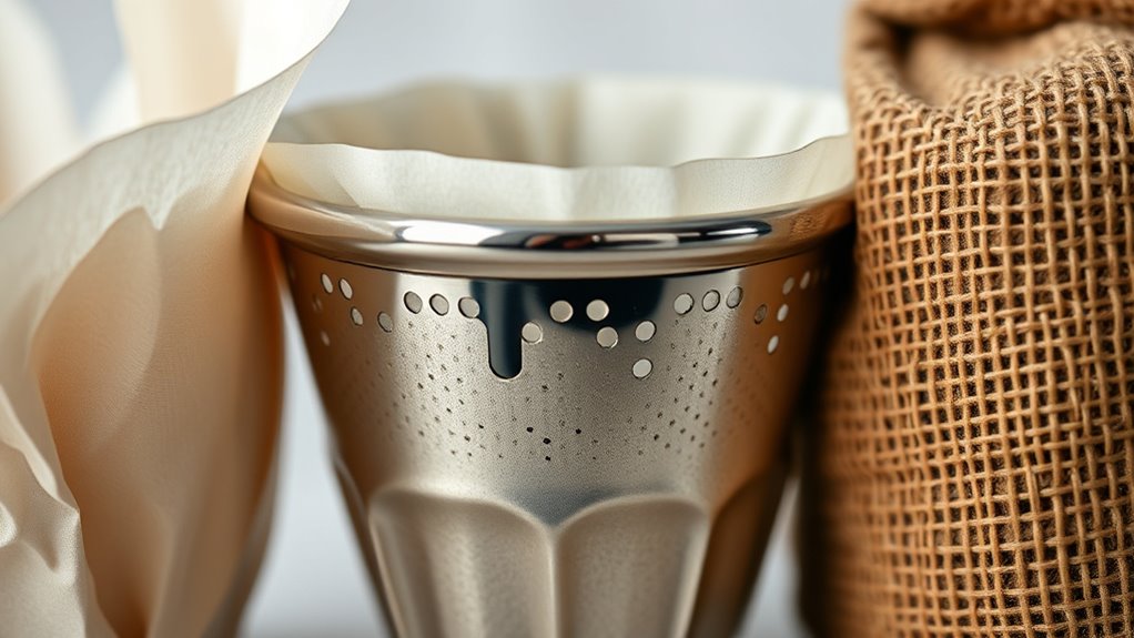 coffee filter material differences