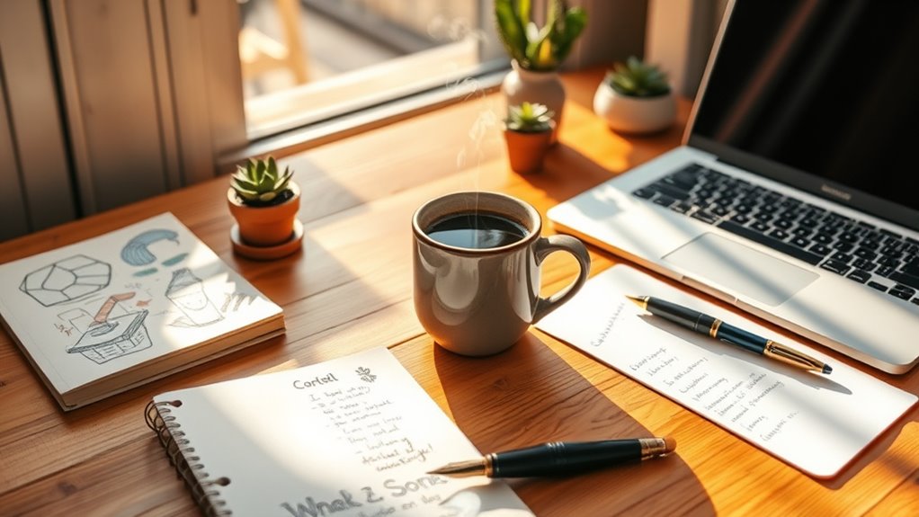 coffee fuels creative mind