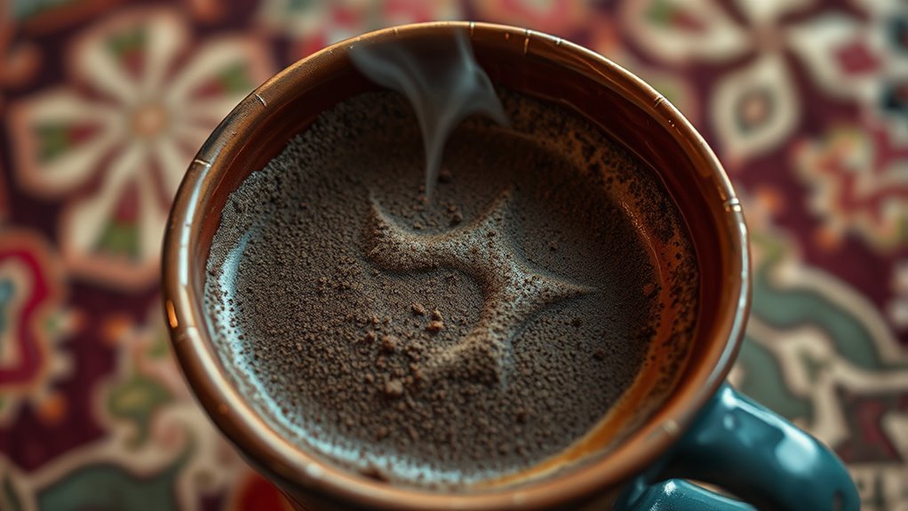 coffee grounds reveal symbols