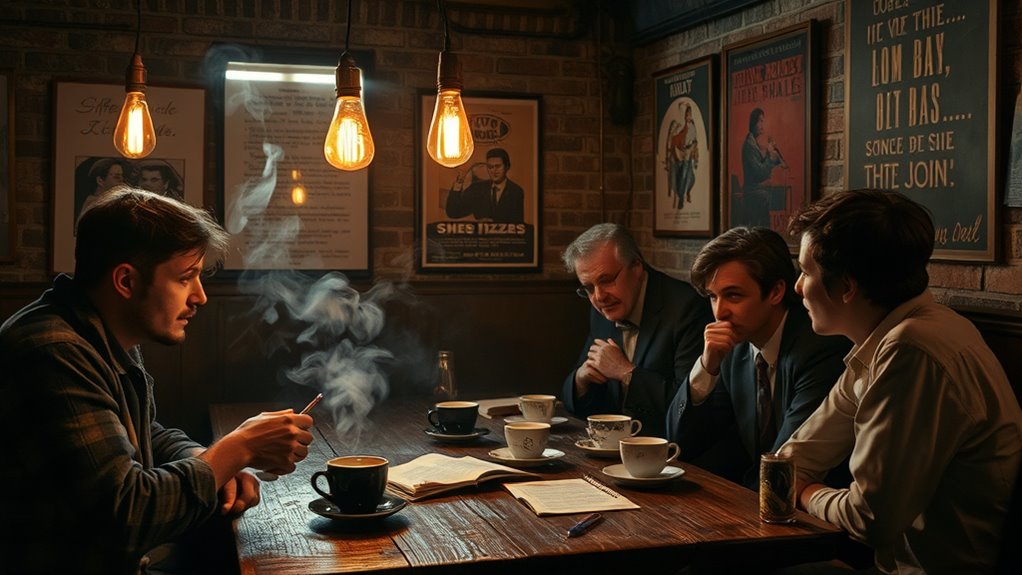 coffee jazz poetic community