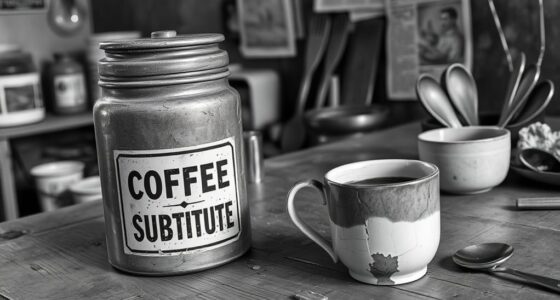coffee rationing and substitutes