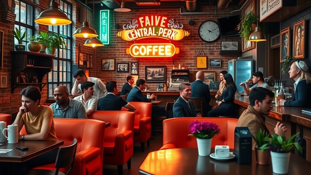 coffee shops as social hubs