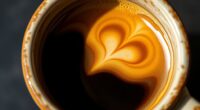 coffee steam and crema